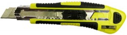 Нож 888 3065030 18 мм,автомат резино-пластиковый корпус Twist-Lock [3065030]