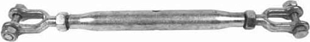 Талреп М42 вилка-вилка DIN 1478 оцинкованный