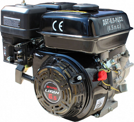 Бензиновый двигатель LIFAN ДБГ- 8,0 РЦС2 (173FR) 8,0 л.с., редуктор цепной, сцепление