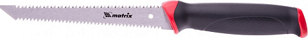Ножовка по гипсокартону MATRIX 180 мм, две рабочие кромки полотна, двухкомпонентн [23392]