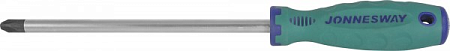 Отвертка крестовая JONNESWAY D71P4200 ANTI-SLIP GRIP, PH4 х 200 мм [49117]