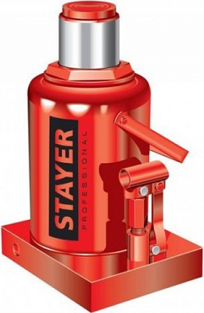 Домкрат бутылочный STAYER 43160-50 "RED FORCE" (50 т - 300/480 мм) [43160-50_z01]