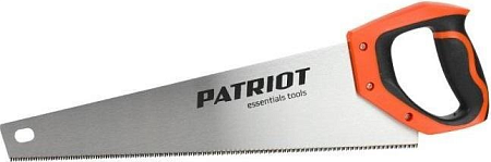 Ножовка по дереву PATRIOT WSP-400L TPI крупный зуб, 3-х сторонняя заточка, 400мм [350006011]