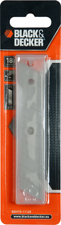 Лезвие для ножа BLACK+DECKER BDHT0-11128 ширина 18 мм, упаковка 10 шт.