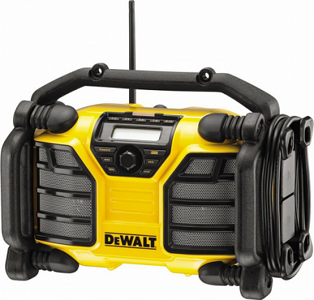 Радио DeWALT DCR 017 с встроенным ЗУ, без АКБ [DCR017-QW]