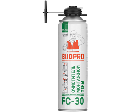 Очиститель монтажной пены BUDPRO FC-30 440ml