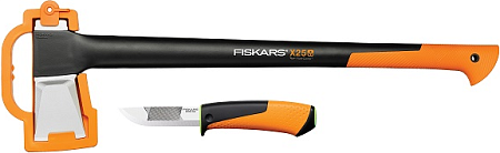 Топор - колун FISKARS X25 - XL + нож 1025579 [1025579]